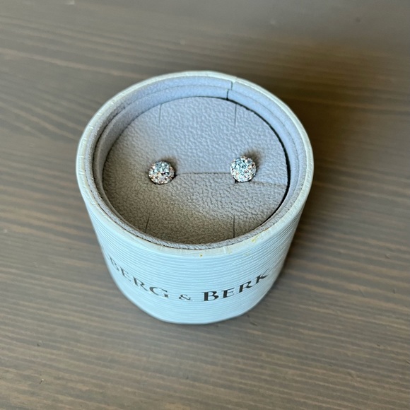 Brand New 8mm Sparkle Ball™ Stud Earrings - Picture 3 of 5